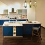 Island shape modular kitchen