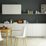 Straight shape modular kitchen